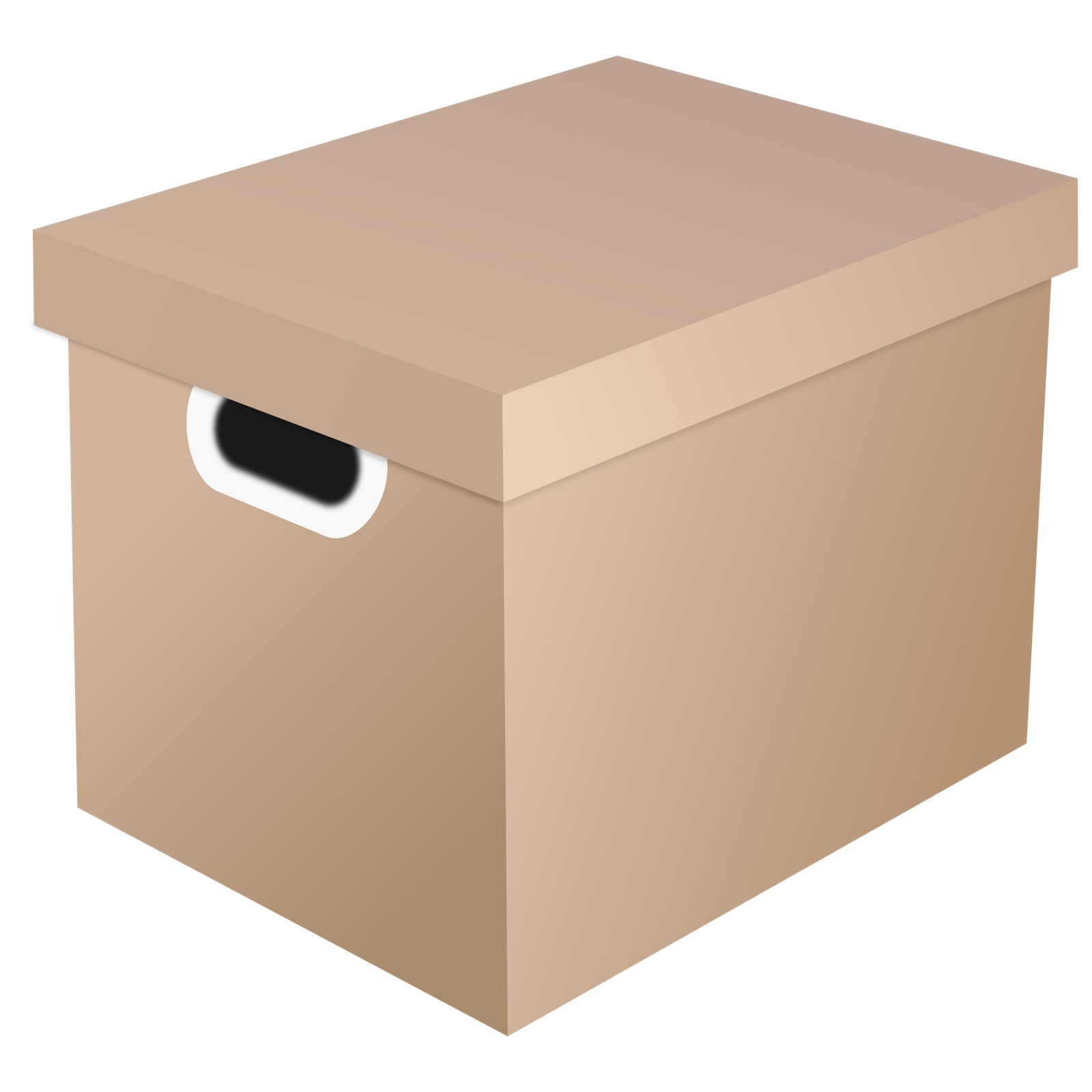 storage carton box with lid 4117747