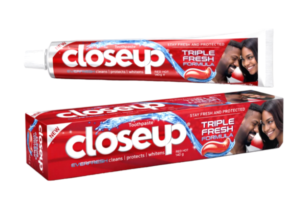 closeup triple fresh toothpaste – carton (4 × 8 × 175g) closeup triple fresh toothpaste – carton (4 × 8 × 175g)