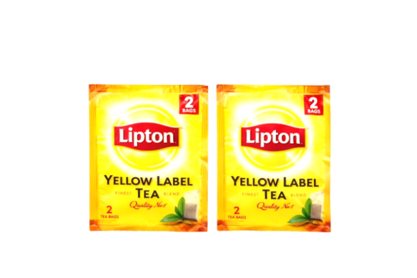 lipton yellow tea – carton (200 × 2 sachets)
