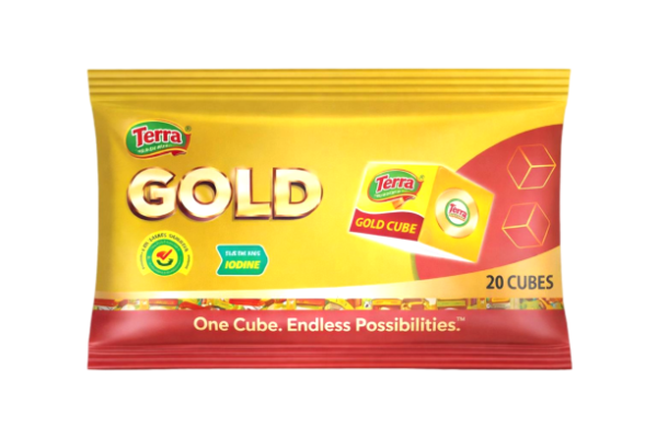 terra gold seasoning cubes – carton (20 × 60 cubes)