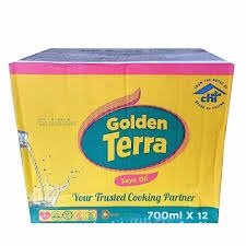 golden terra soya oil – carton (12 × 700ml)