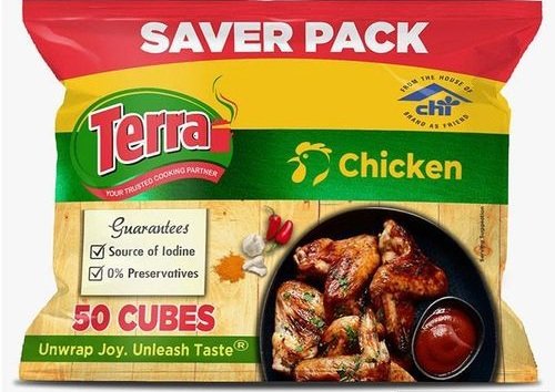 terra chicken saver seasoning cubes – carton (50 × 20 cubes)