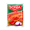 sonia tomato mix pepper & onions – carton (50 sachets × 50g)