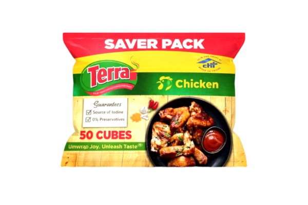terra chicken saver seasoning cubes – carton (50 × 20 cubes)