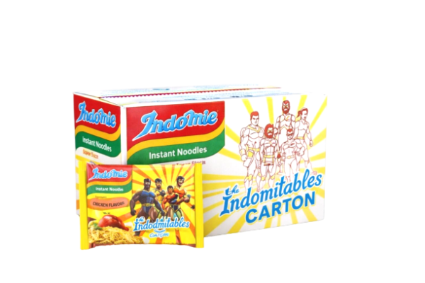 indomie indomitable chicken flavour – carton (40 × 70g packs)