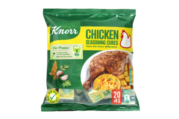 knorr chicken seasoning cubes – carton (20 × 20 × 8g)