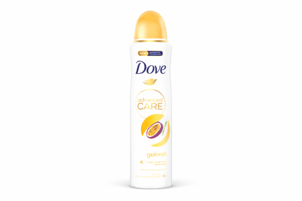 dove body spray advance care – carton (12 × 250ml cans)