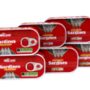 mangrove sardines in vegetable oil – carton (50 × 125g cans)