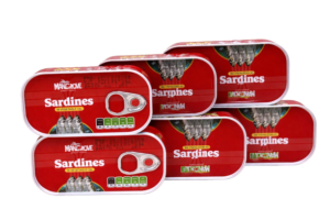 mangrove sardines in vegetable oil – carton (50 × 125g cans)